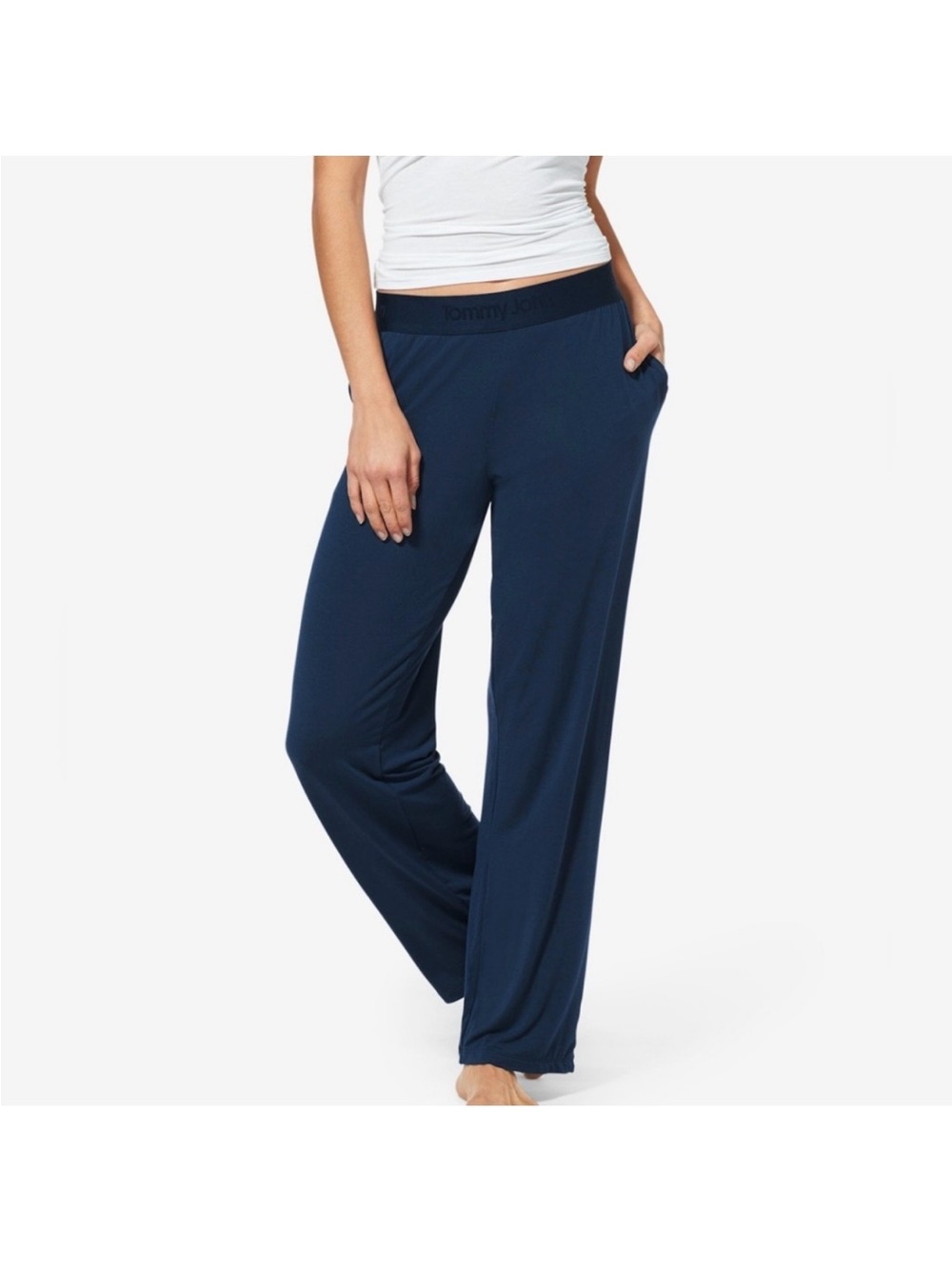 Tommy John pajama bottoms only Blue Second Skin Pajamas Sz Large